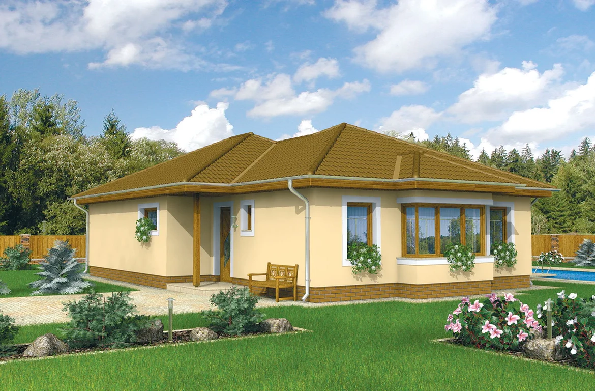 Dřevostavba bungalow 59