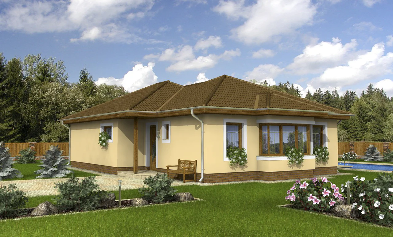 Dřevostavba bungalow 59