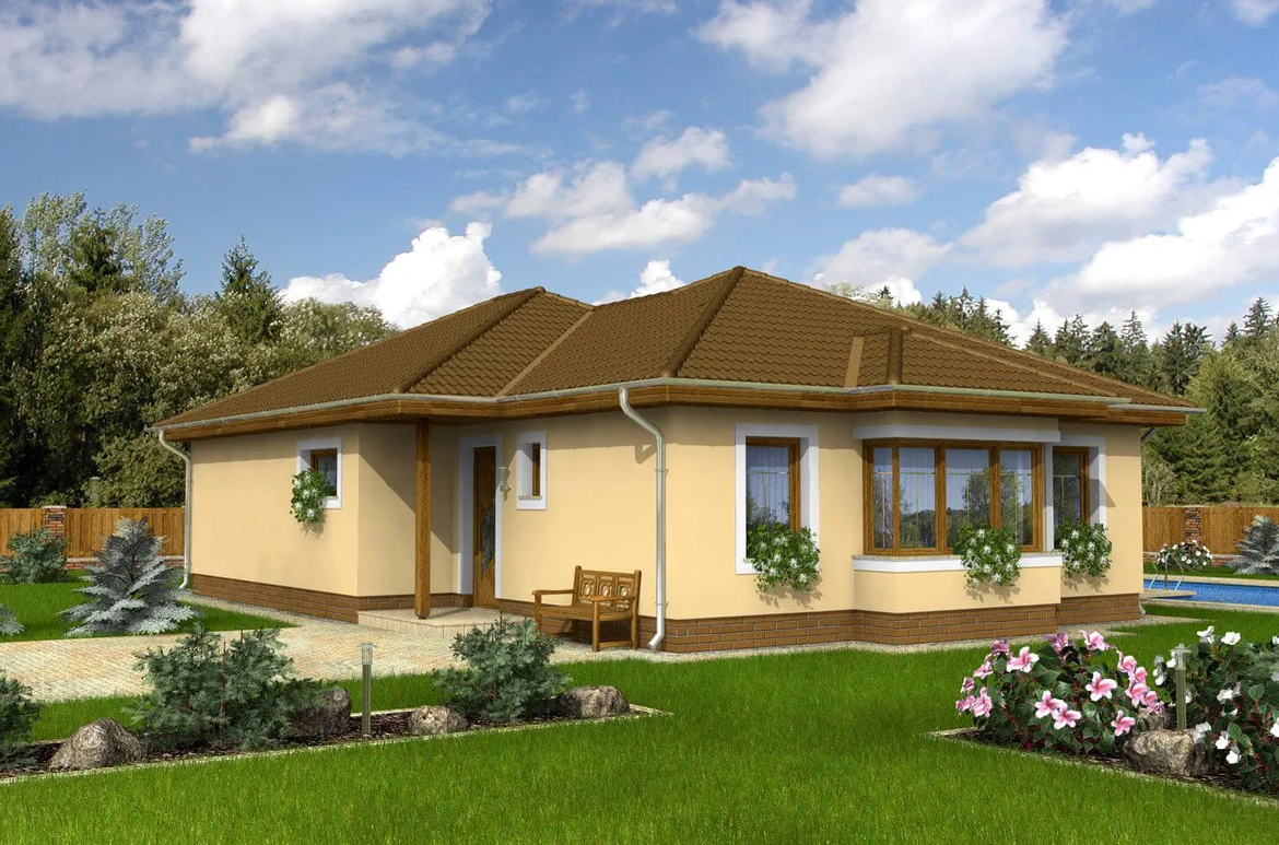 Dřevostavba bungalow 59