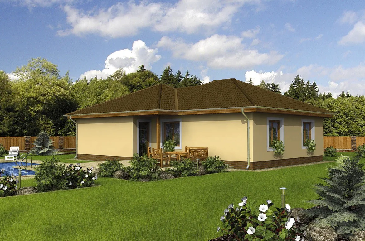 Dřevostavba bungalow 59