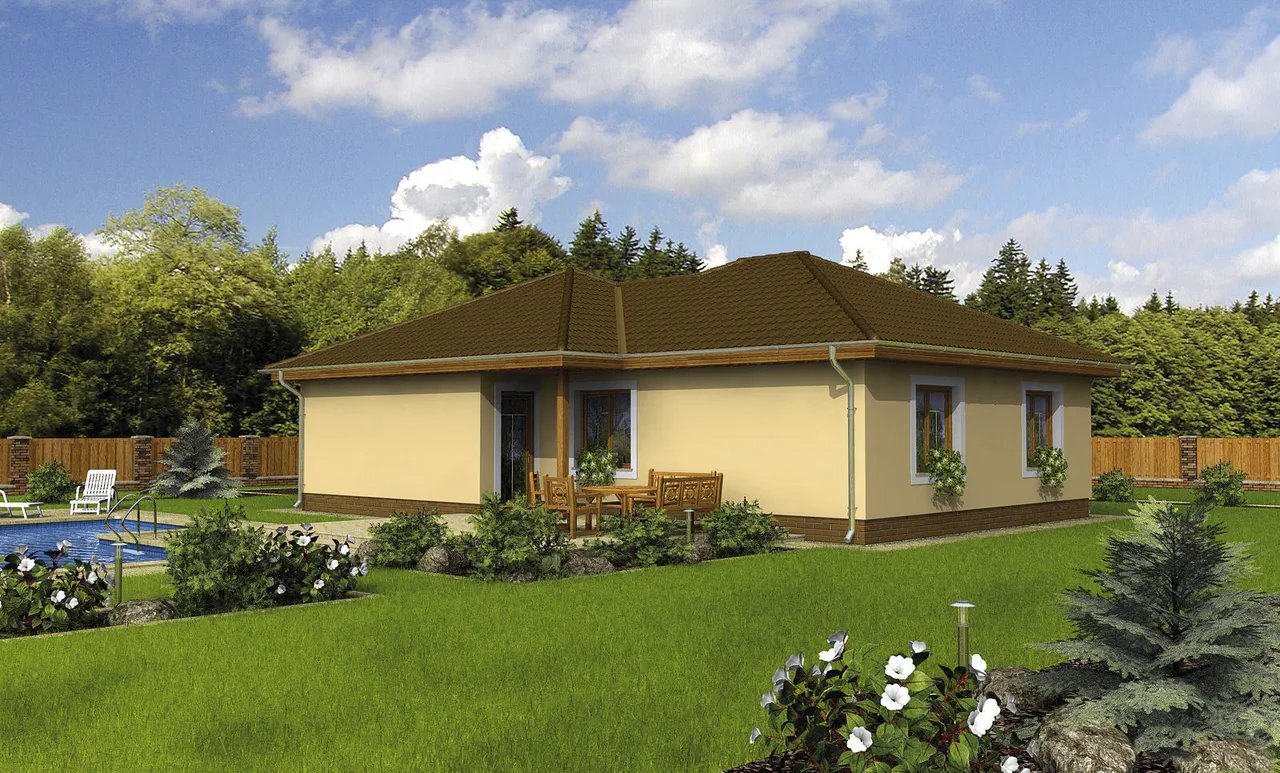 Dřevostavba bungalow 59