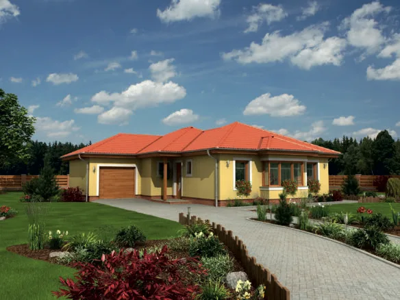 Dřevostavba Bungalow 59 Plus