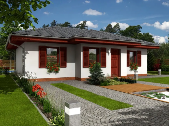 Dřevostavba Bungalow 70