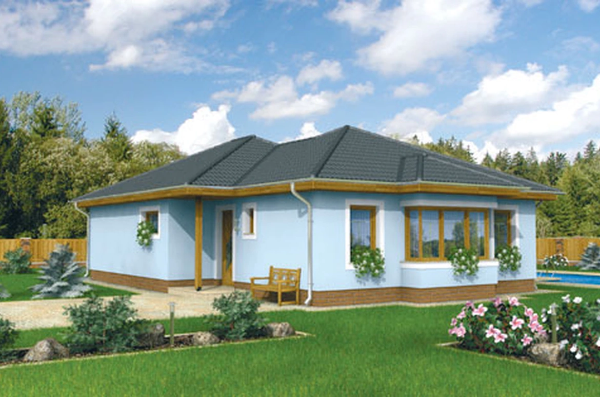 Zděná stavba bungalow 59