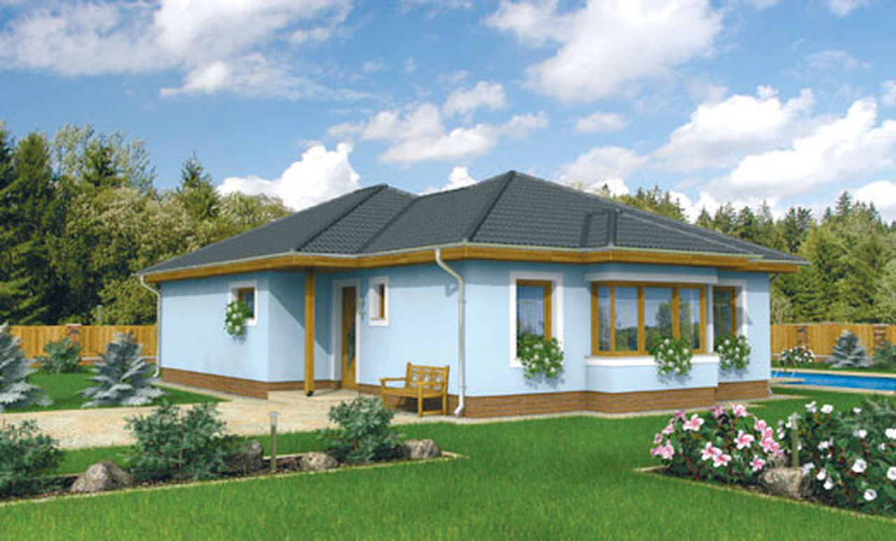 Zděná stavba bungalow 59