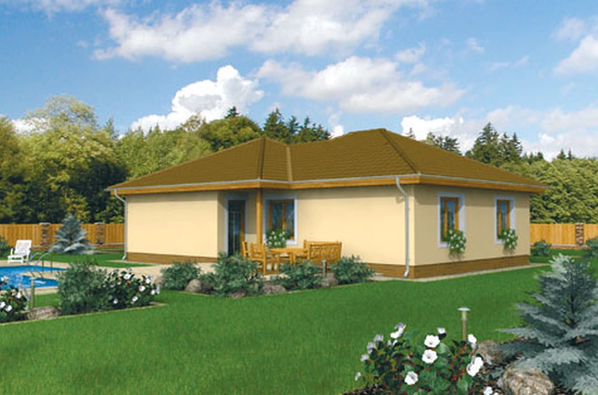 Zděná stavba bungalow 59