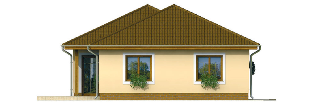 Zděná stavba bungalow 59